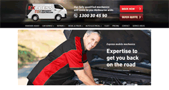 Desktop Screenshot of expressmobilemechanics.com.au